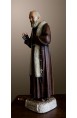 Statua Padre Pio Benedicente con stola color 77cm